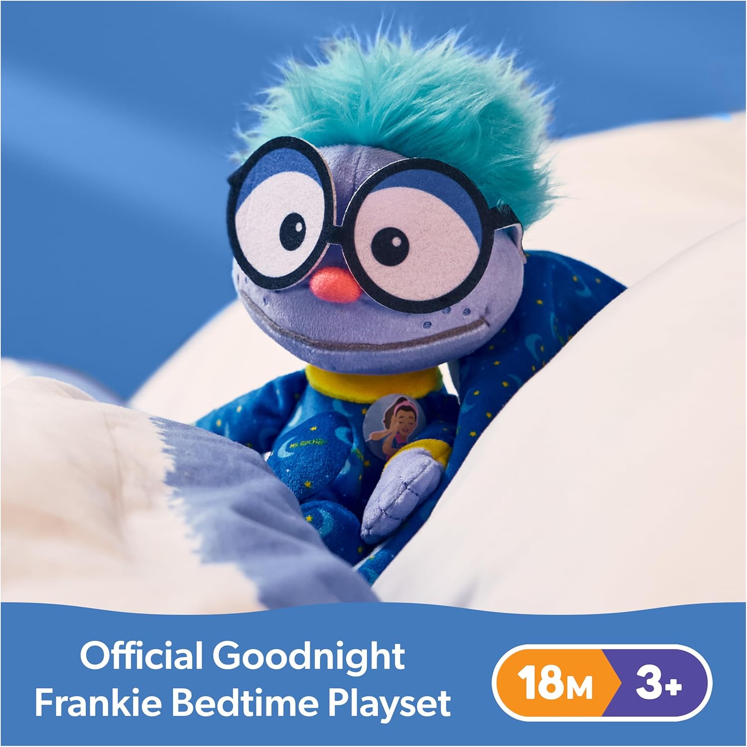Ms. Rachel Goodnight Frankie Bedtime 11" Plush