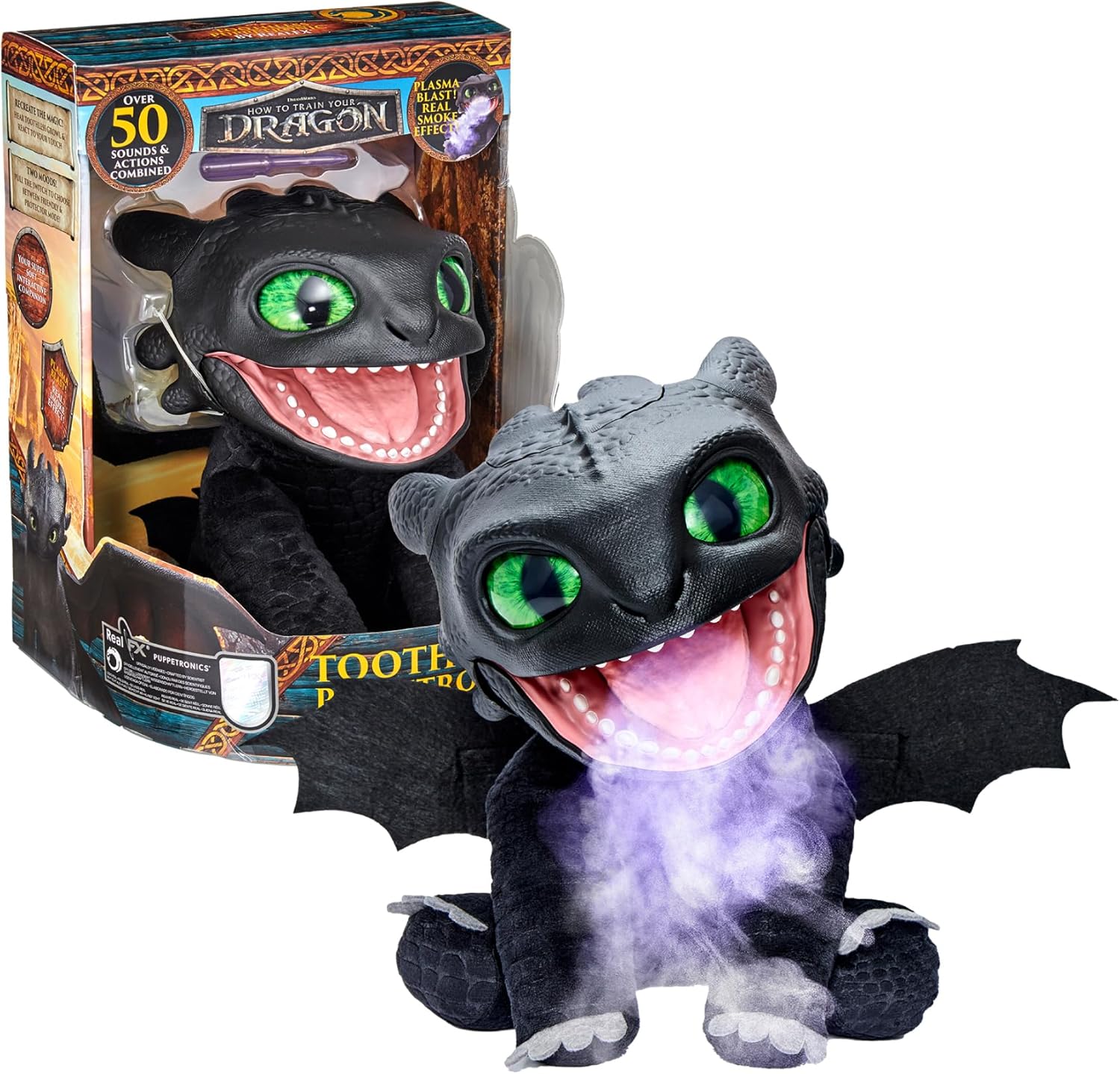Toothless Puppetronic Dragon