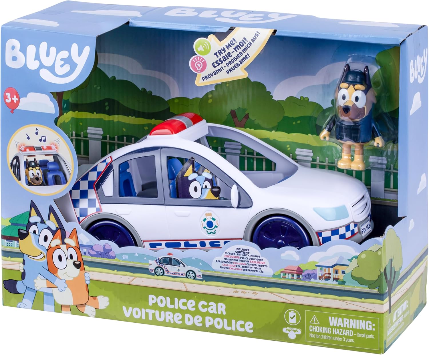 Bluey Police Car