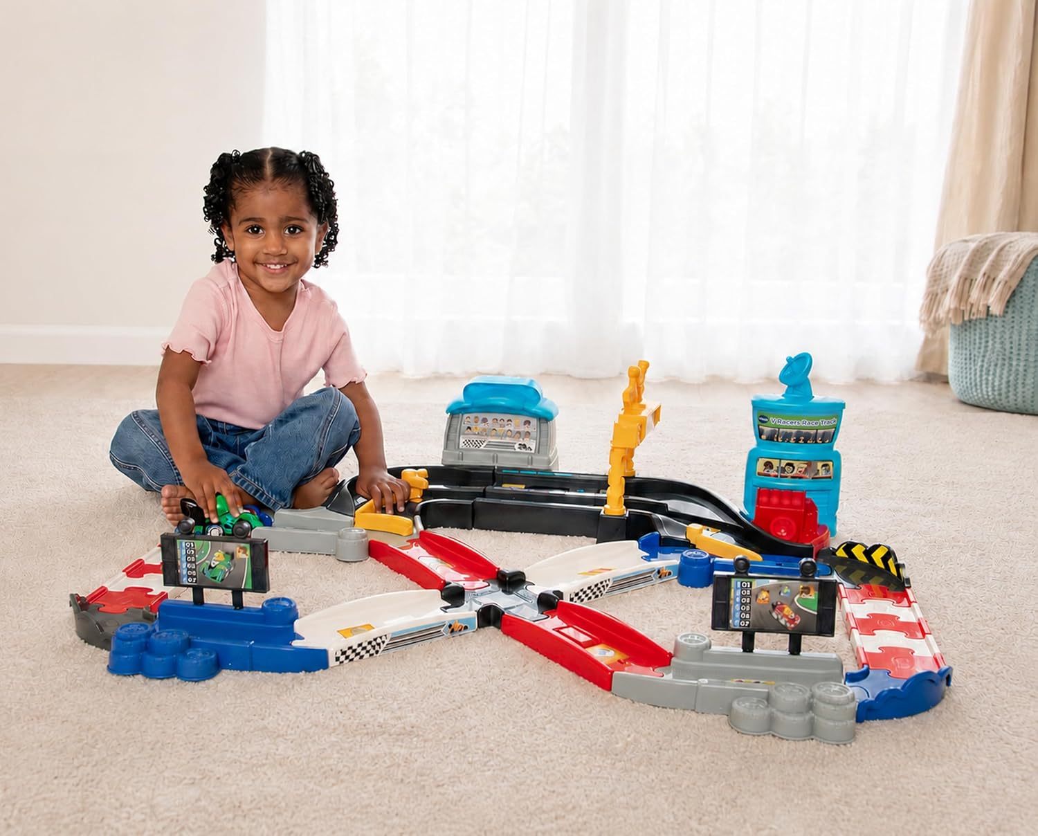 VTech Toot Toot V Racers Race Track Playset