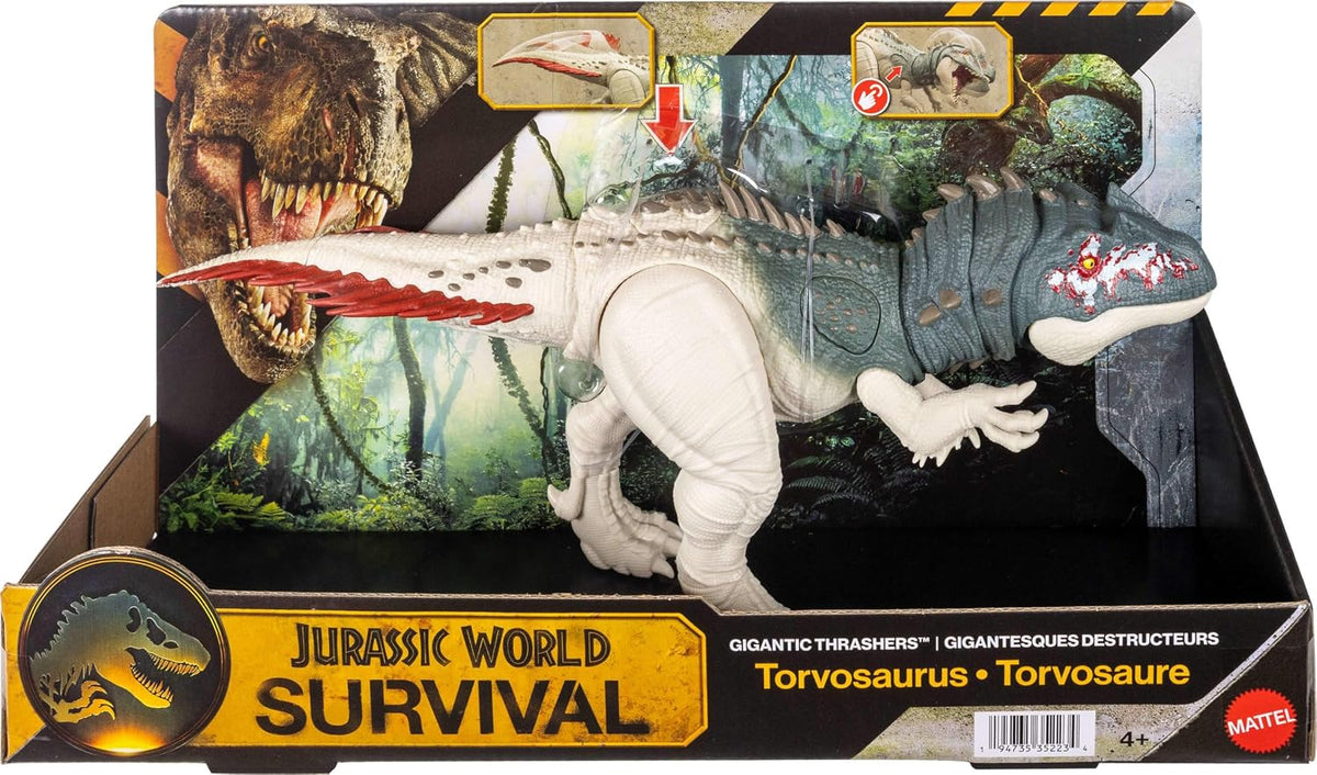 Jurassic World Survival Gigantic Thrashers Torvosaurus