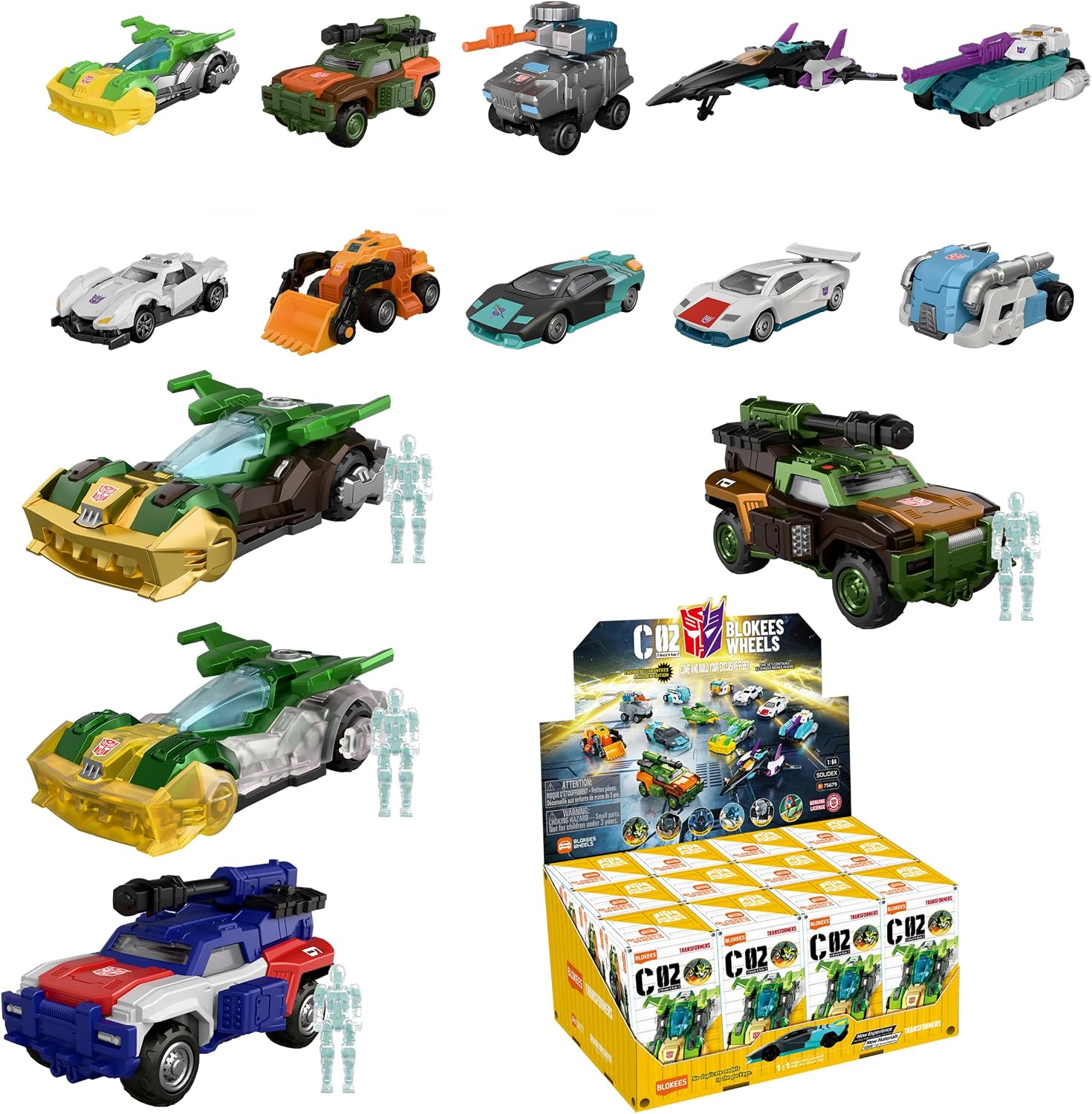 Blokees Wheels | Transformers C02 Wreck N Rule