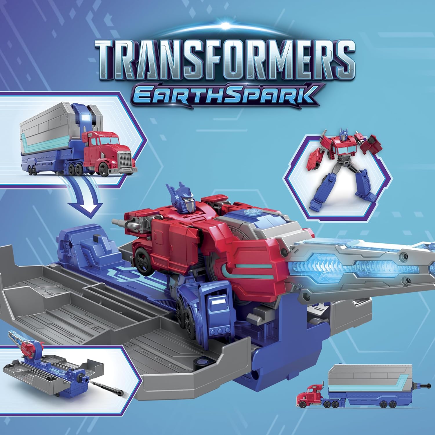 Transformers Earthspark Optimus Prime Battle Trailer