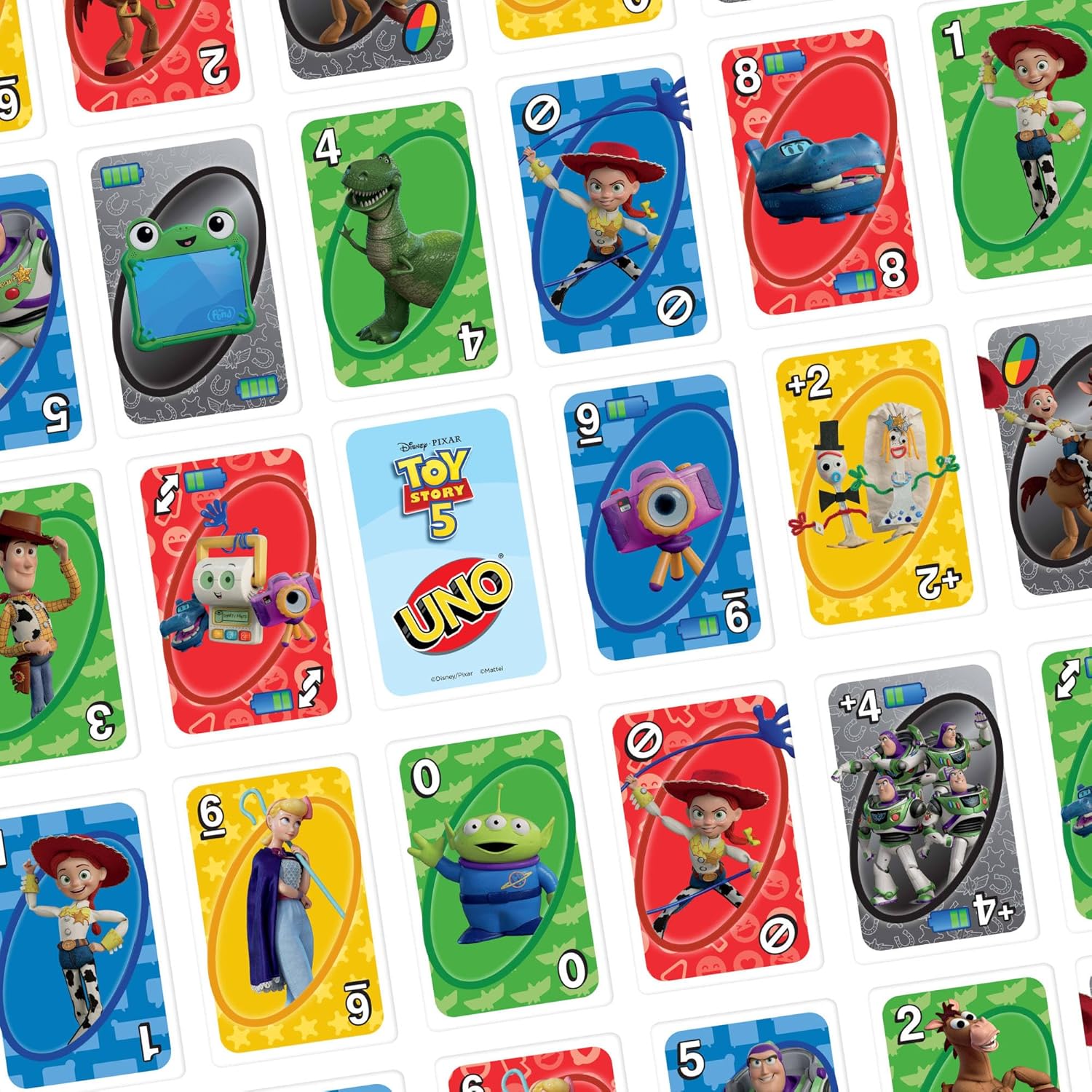 Uno Toy Story 5 Card Game