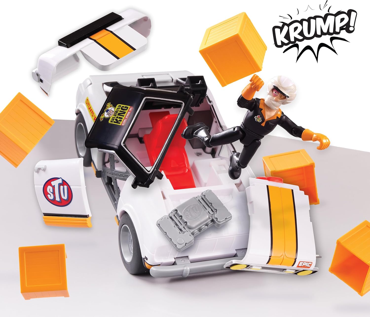 Stuntman Stu Race Ace Stunt Car Set
