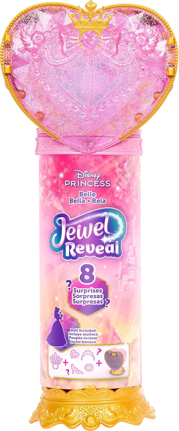 Disney Princess Jewel Reveal Belle Fashion Doll