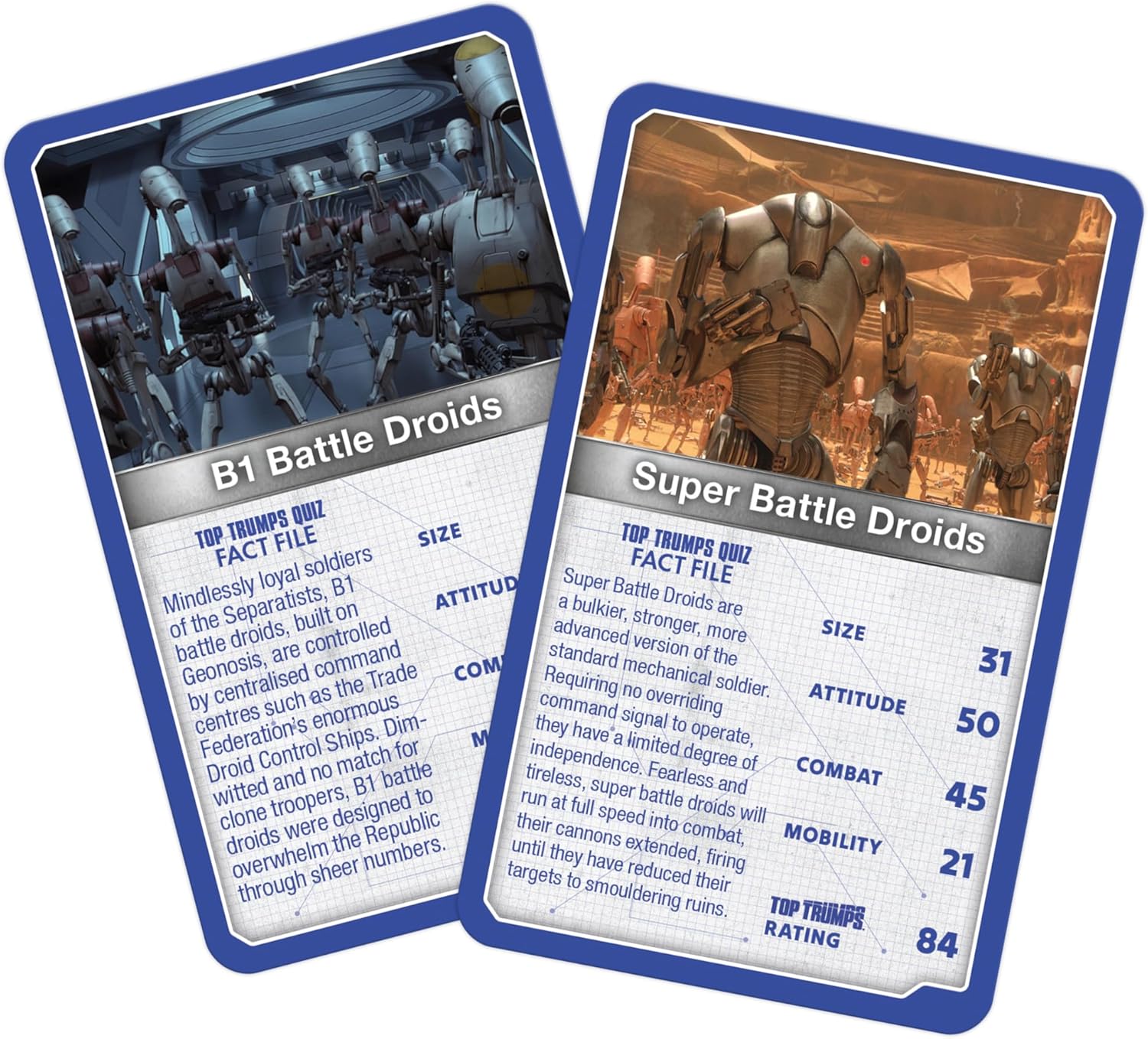 Top Trumps Star Wars Droids