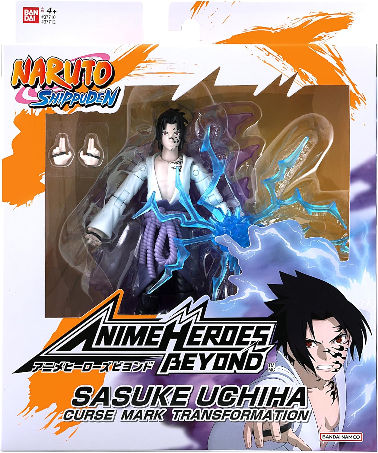 Anime Heroes Beyond Curse Mark Transformation Sasuke Action Figure