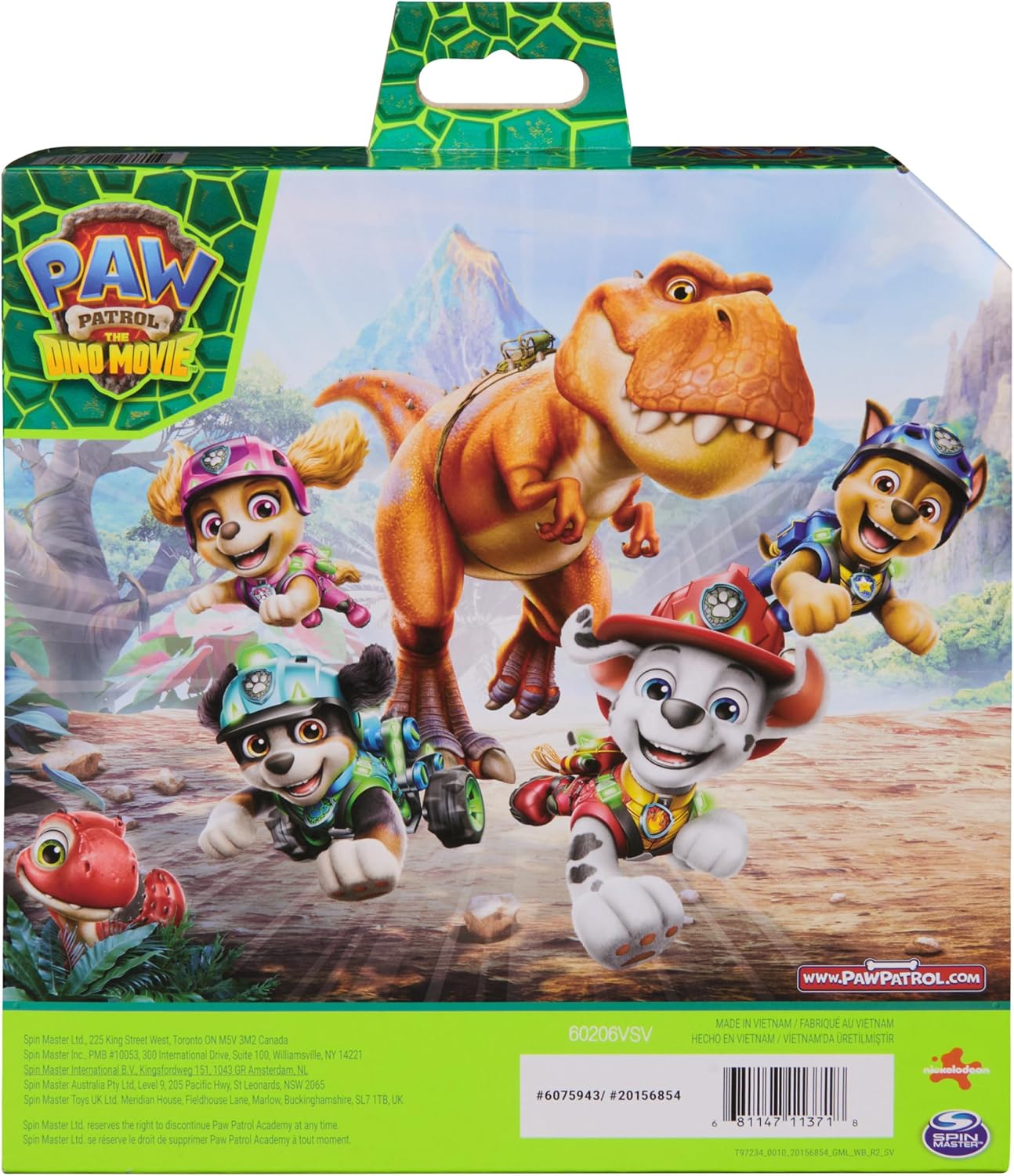 Paw Patrol The Dino Movie - Adventure Figure 6 Pack