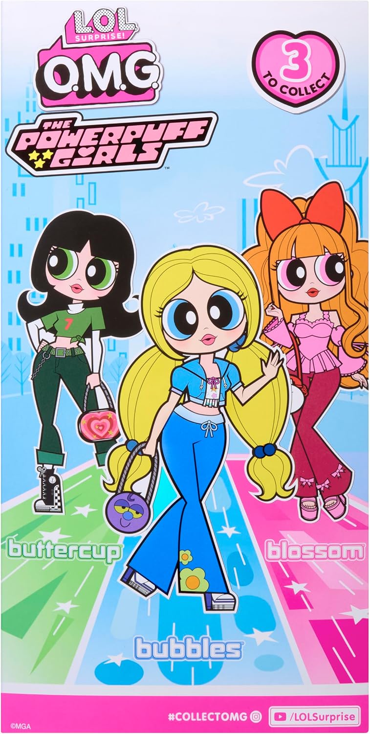 L.O.L. Surprise OMG Powderpuff Girls Bubbles Doll