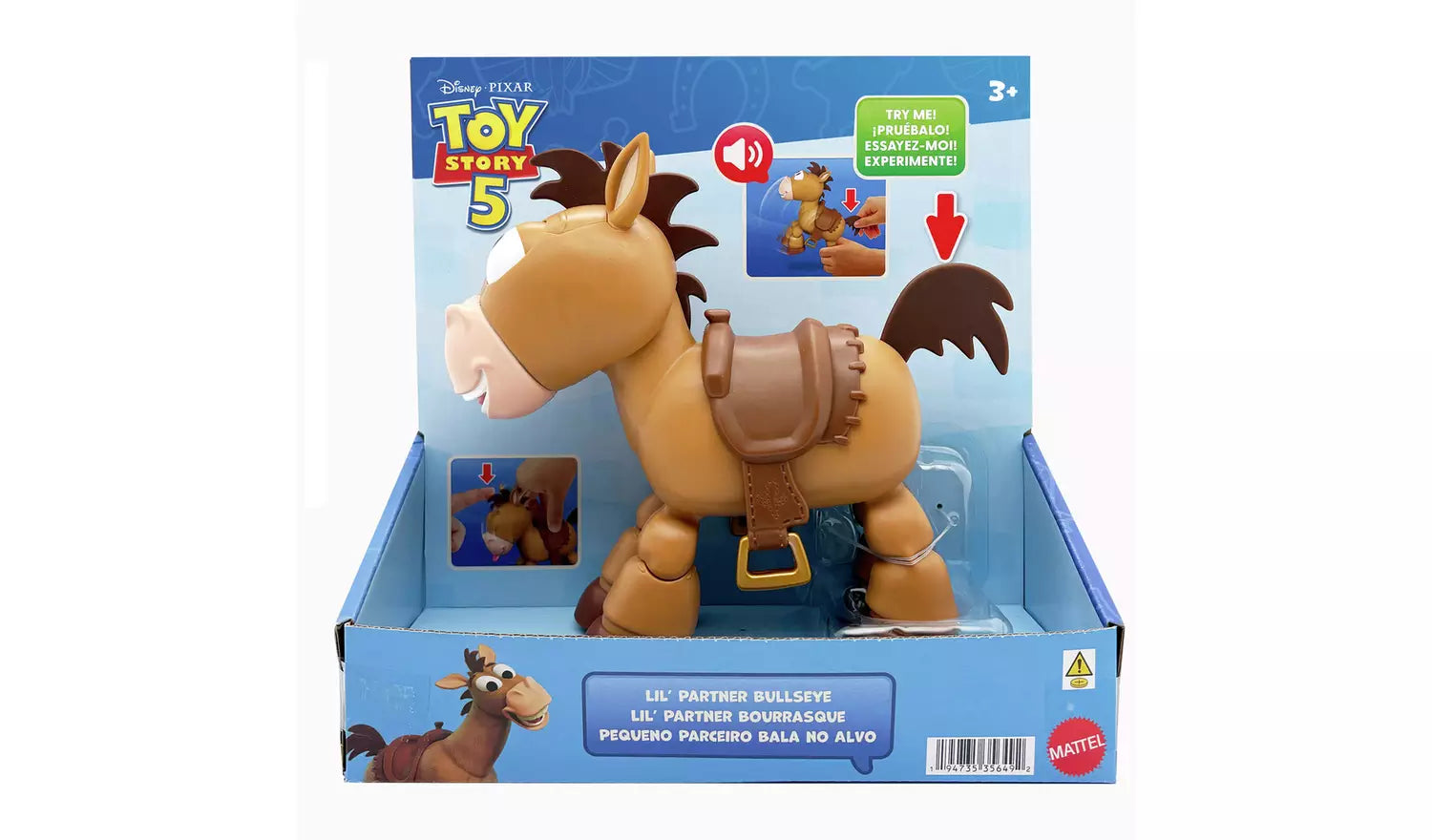 Pixar Toy Story 5 Lil Partner Bullseye