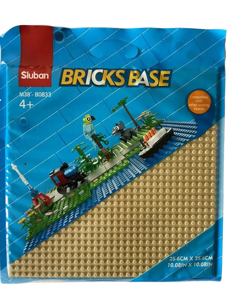 32x32 Stud Single Side Plate-sand