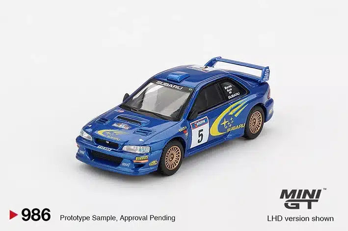 Mini GT SUbaru Impreza WRC99 #5 1:64 Die Cast