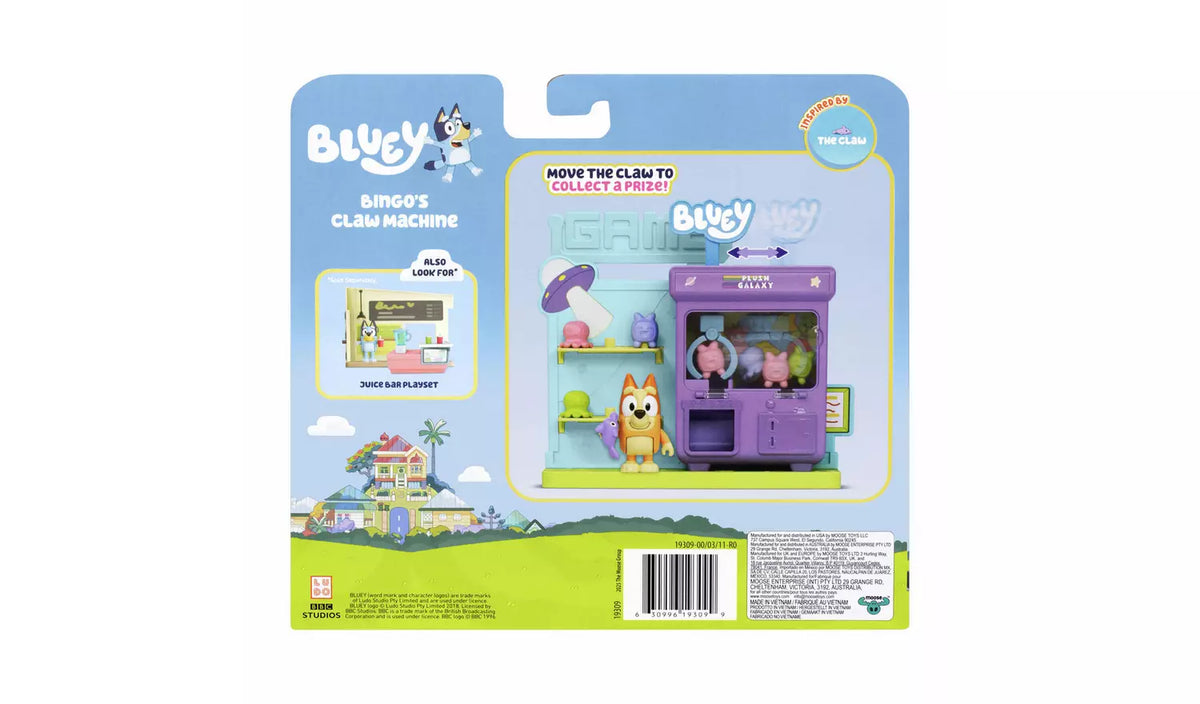 Bluey Mini Claw Playset