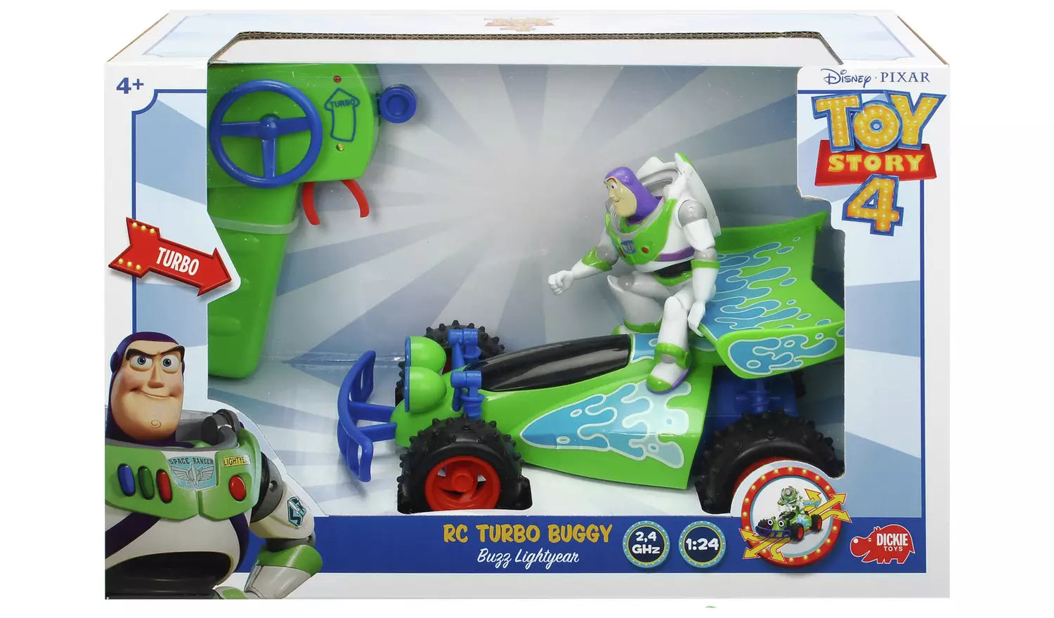 Toy Story Radio Controlled Buggy Buzz Lightyear