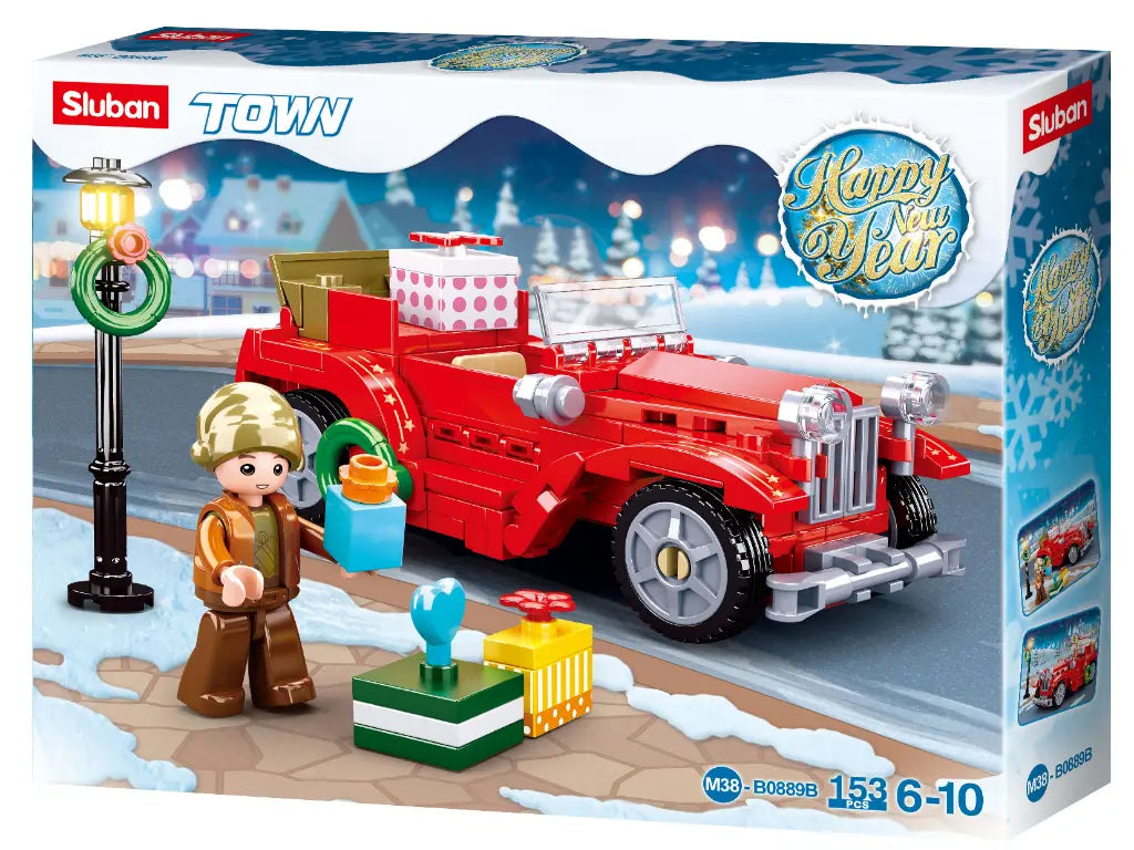 Sluban Town Series - New Years Car