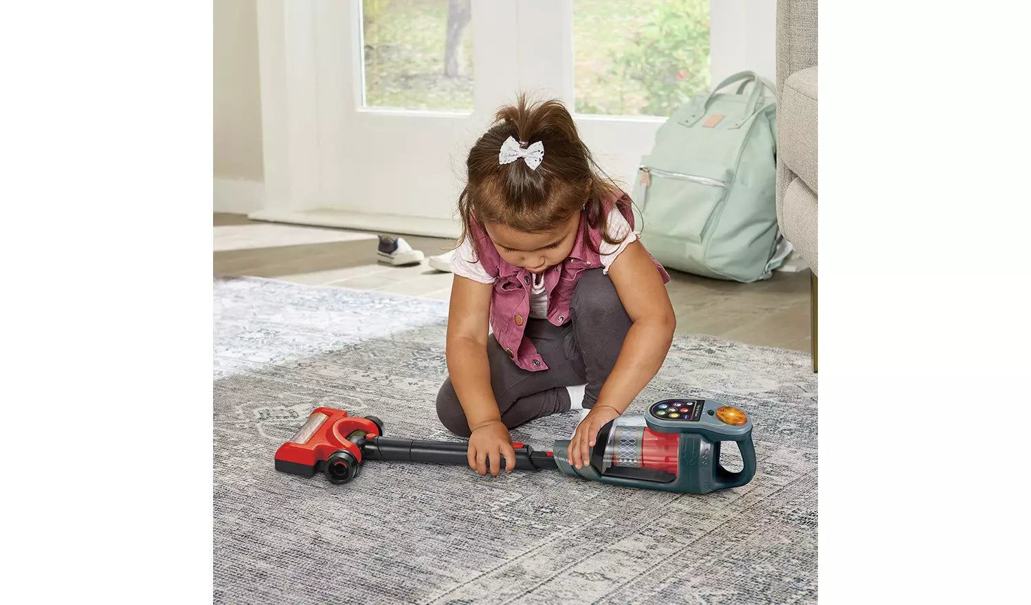 VTech 3 in 1 Tidy Up Vacuum Red