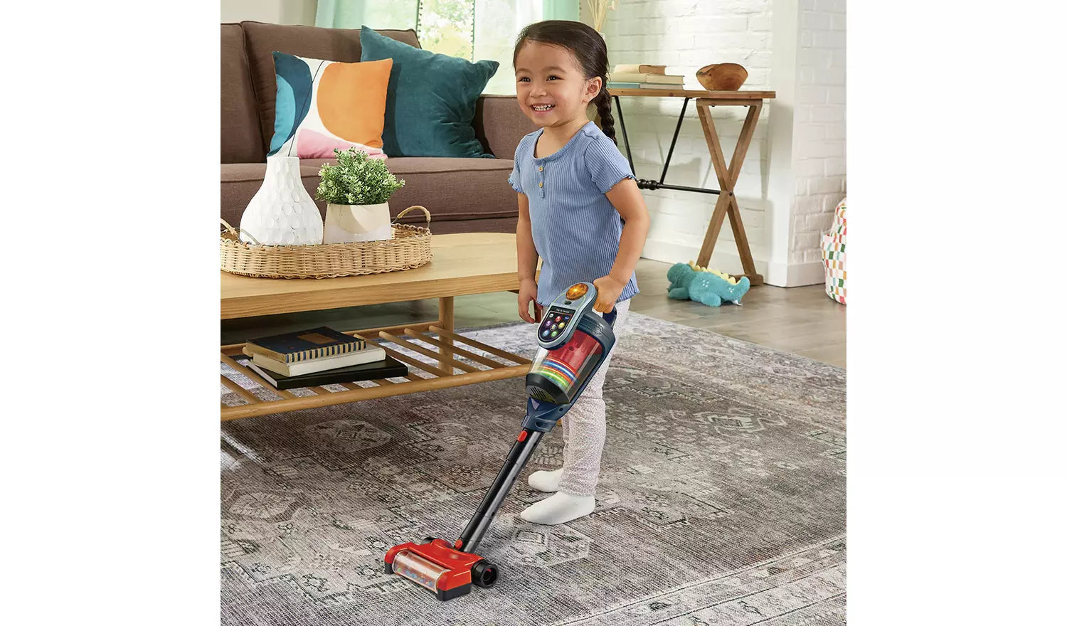 VTech 3 in 1 Tidy Up Vacuum Red