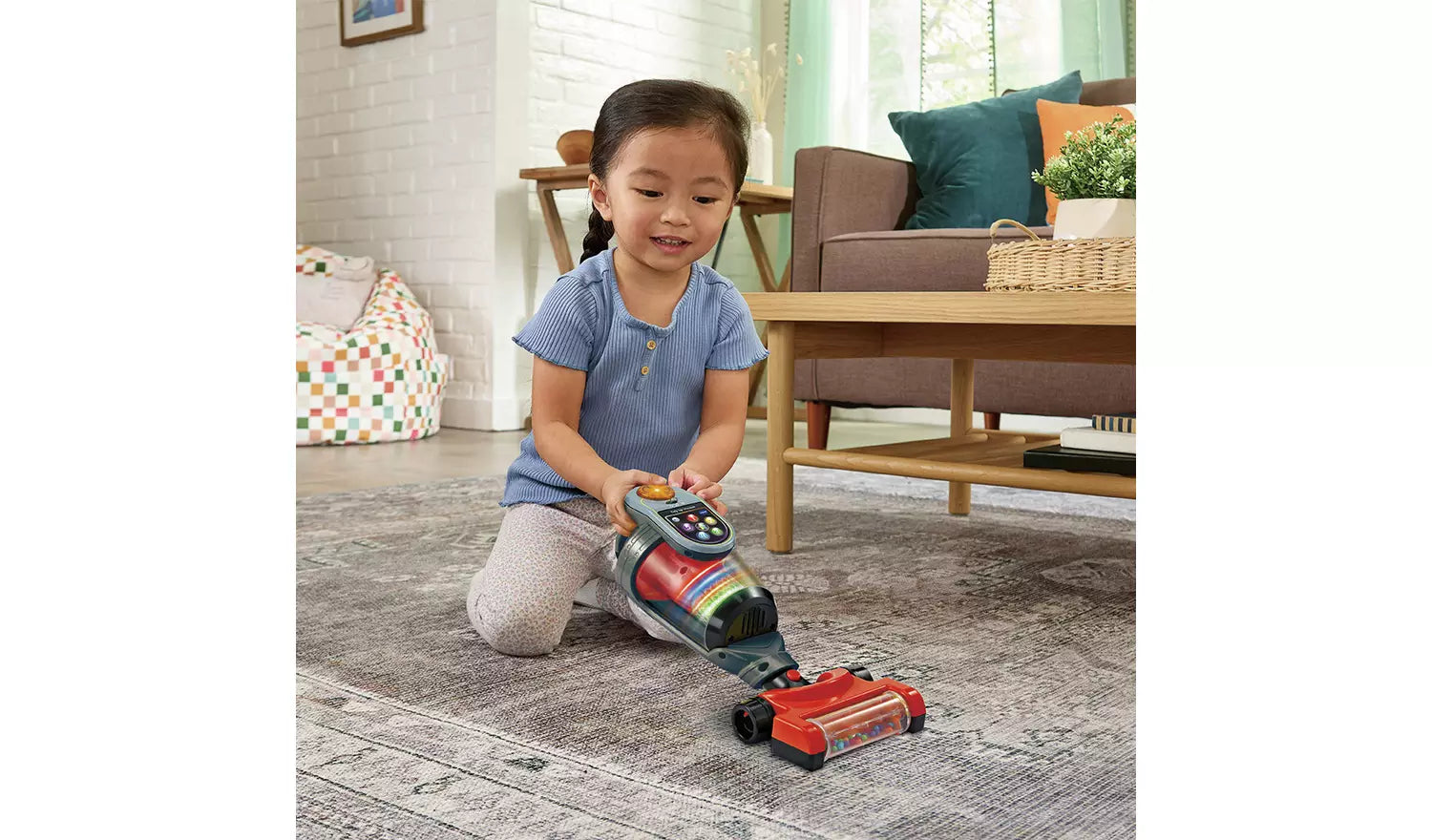 VTech 3 in 1 Tidy Up Vacuum Red