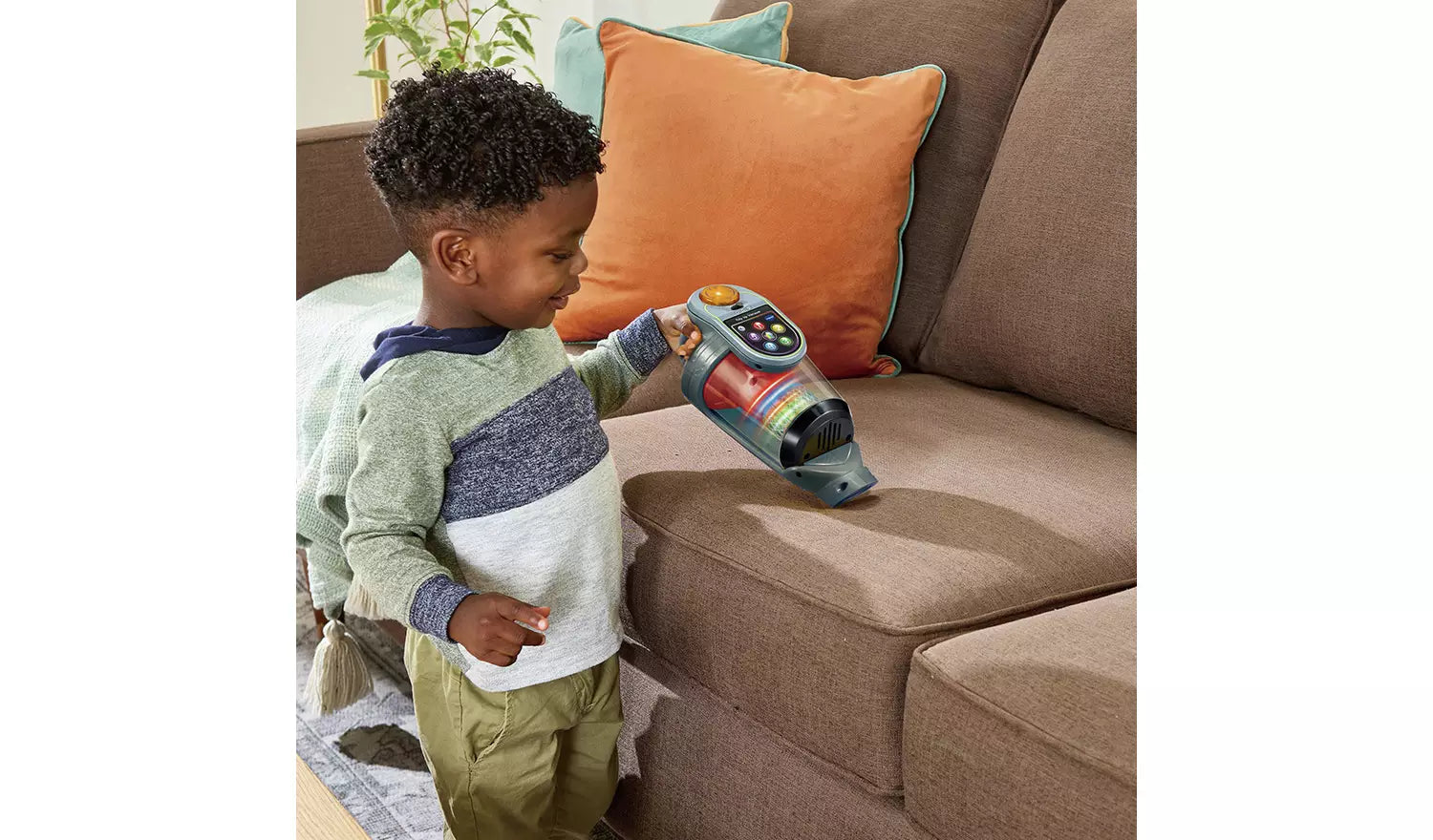 VTech 3 in 1 Tidy Up Vacuum Red