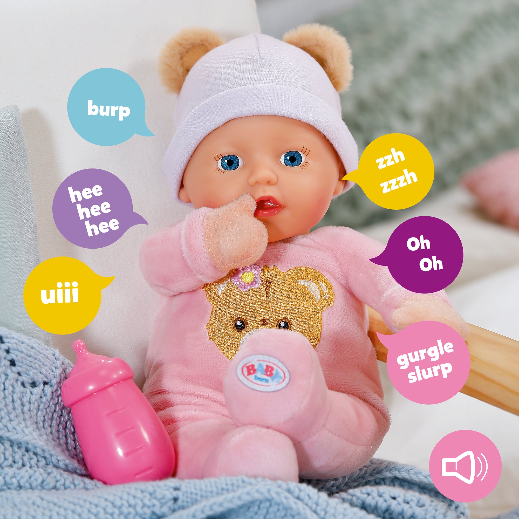 BABY born Interactive Rosie 30cm Doll