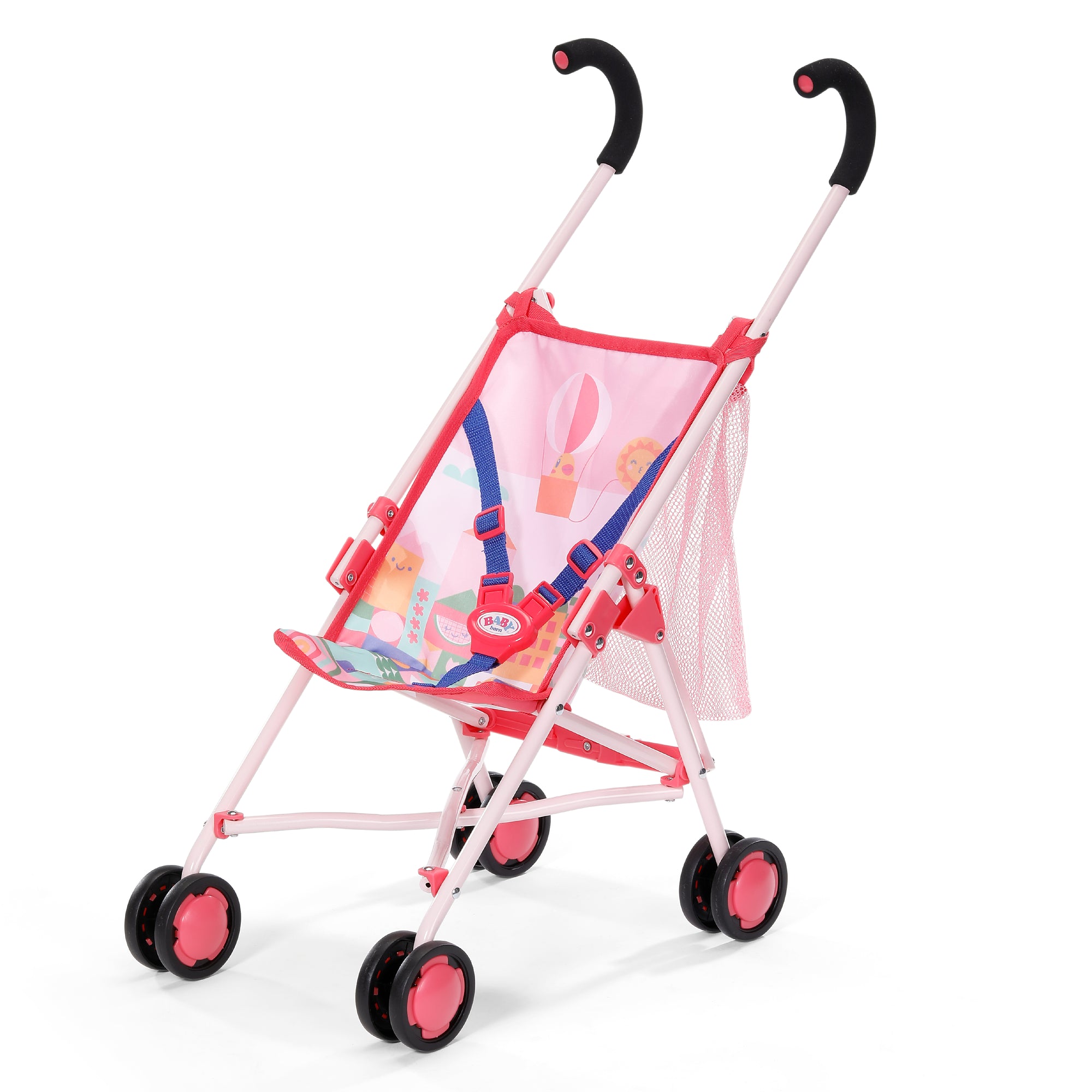 Baby Born Pink Stroller with Bag