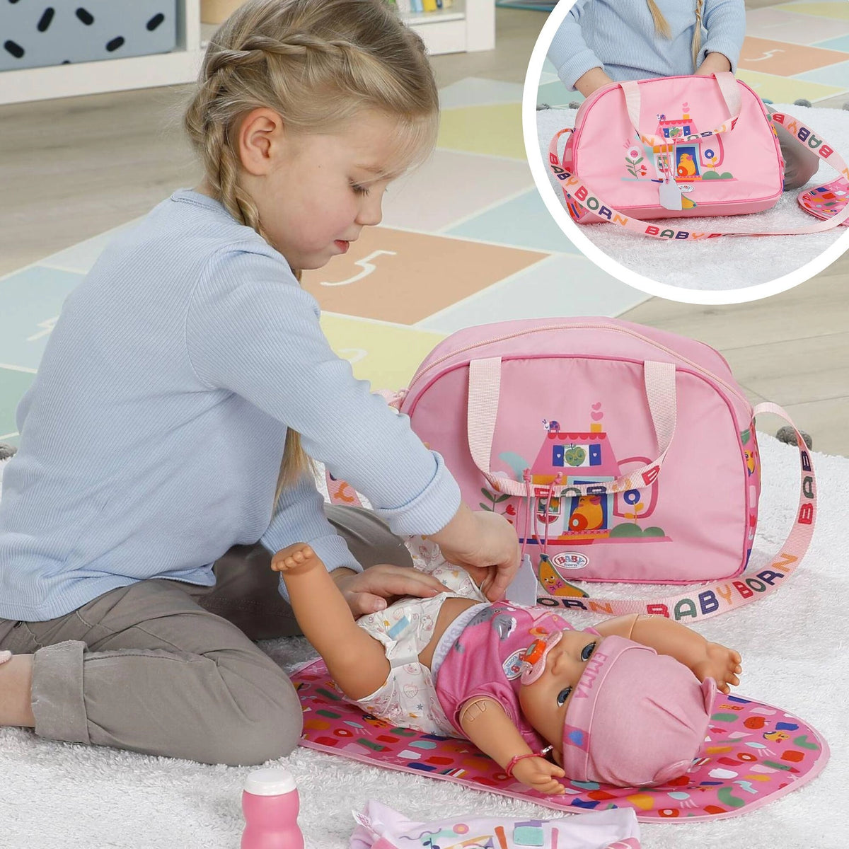 BABY Born Pink Changing Bag