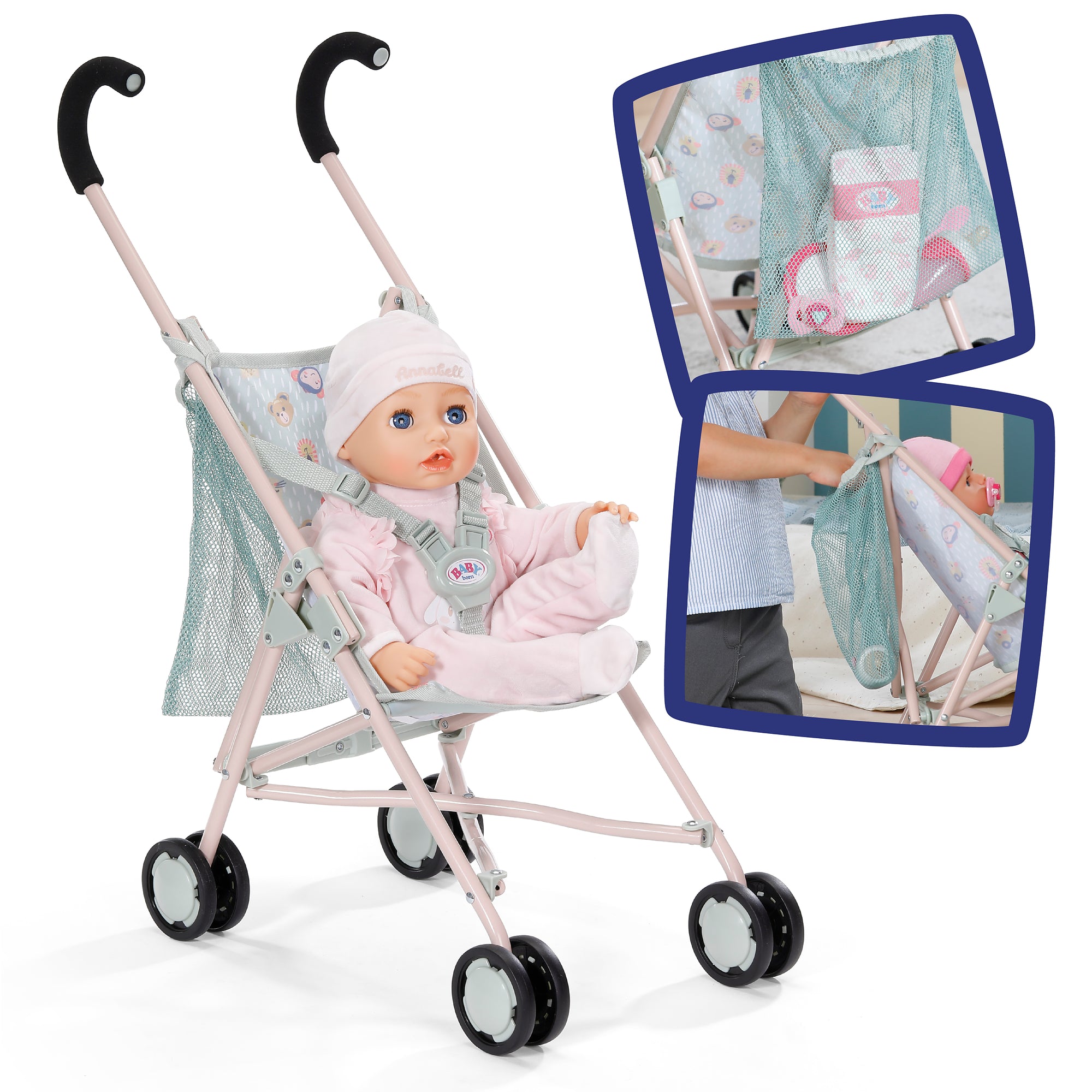 Baby Born Jungle Stroller with Bag