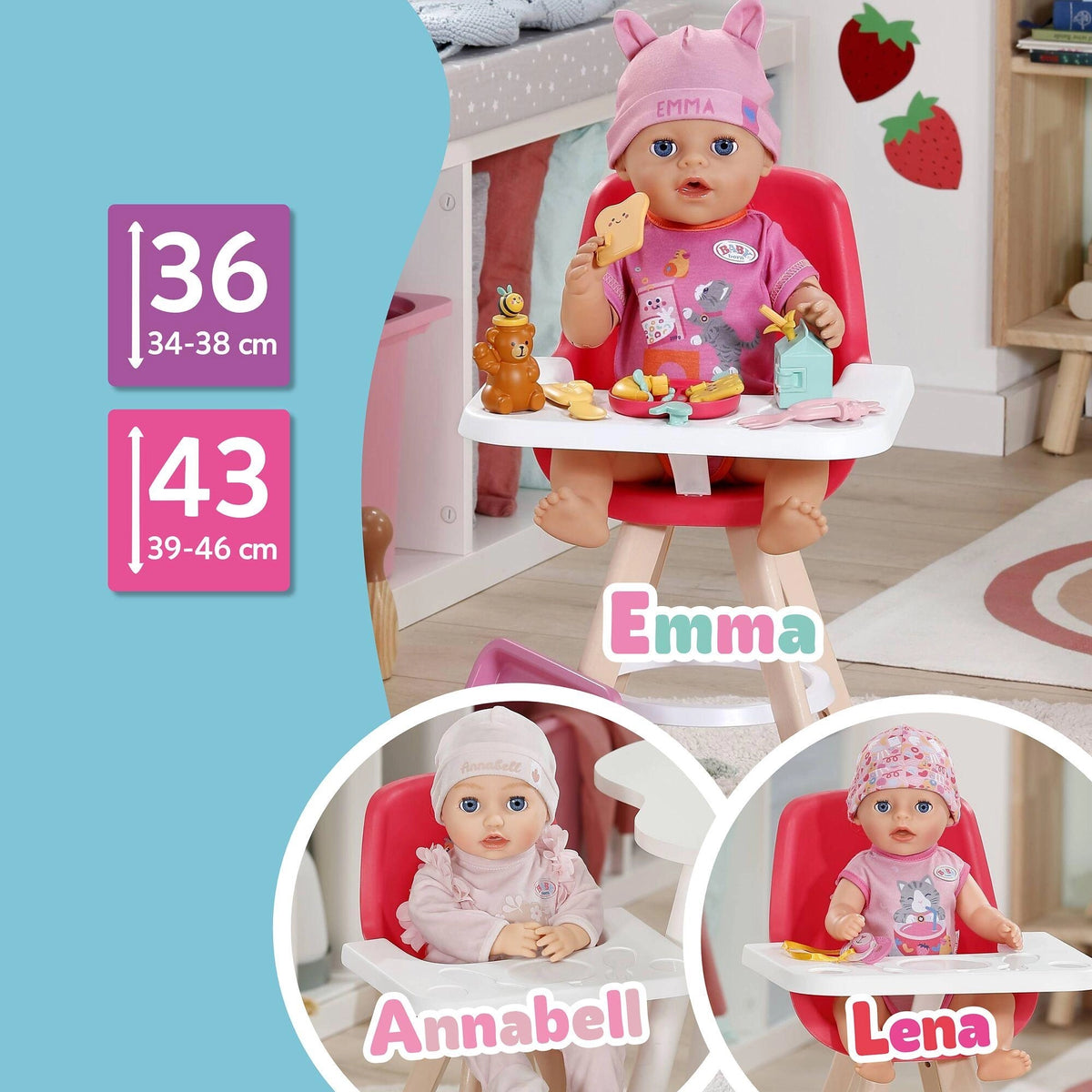Baby Born High Chair