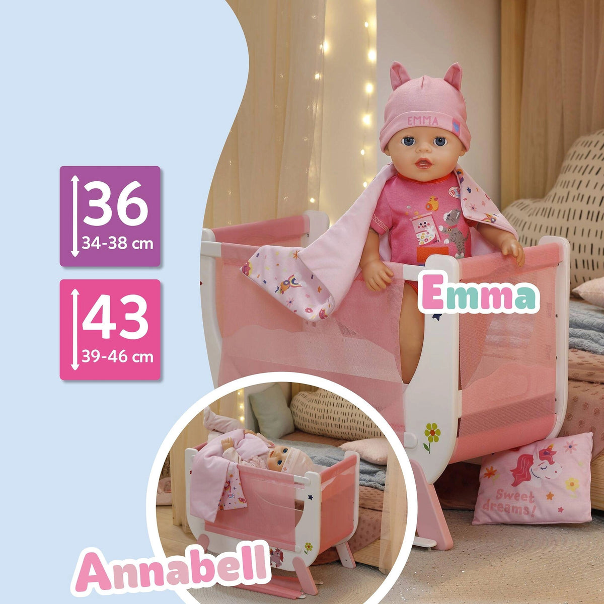 BABY born Unicorn Bed