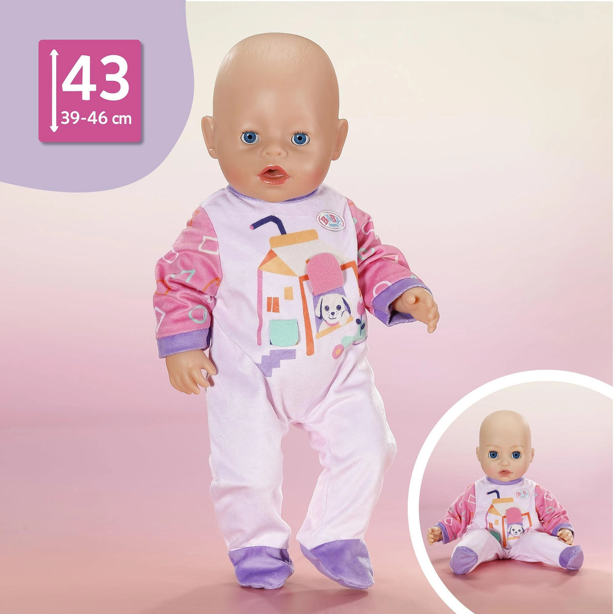 Baby Born Romper - Lucky 43cm Outfit