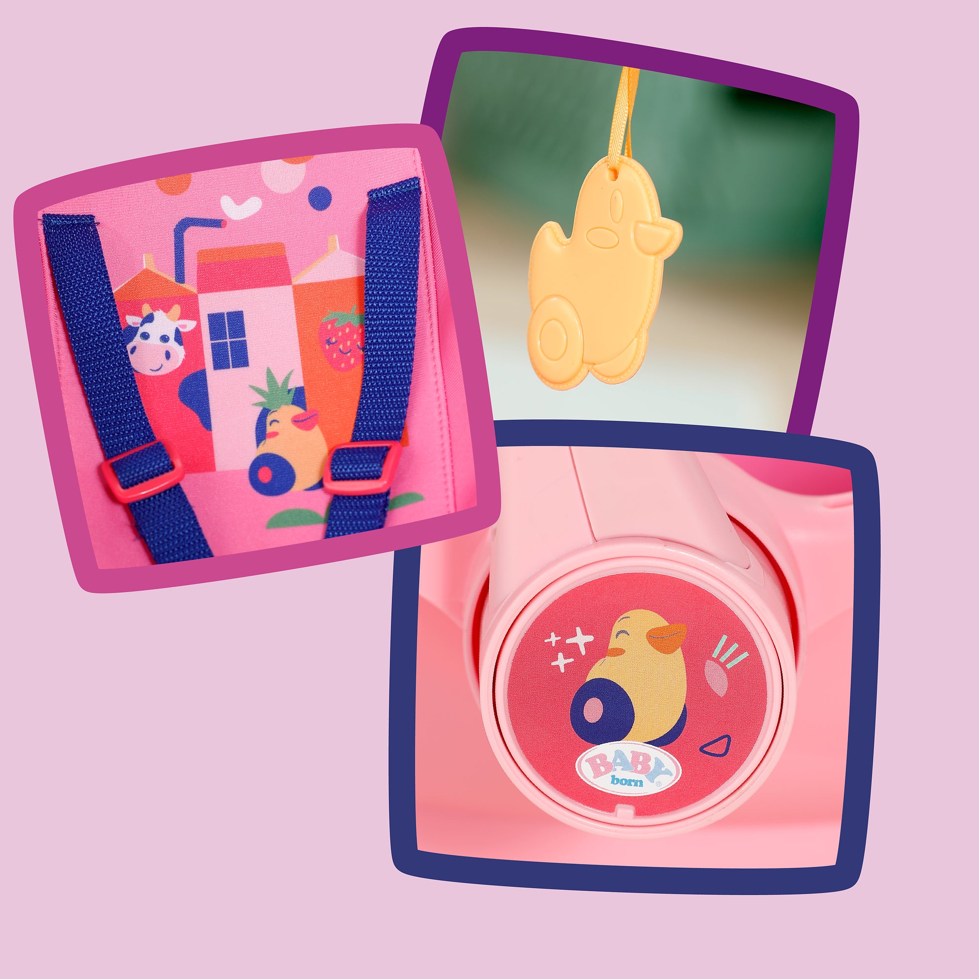 BABY Born Comfort Seat Pink