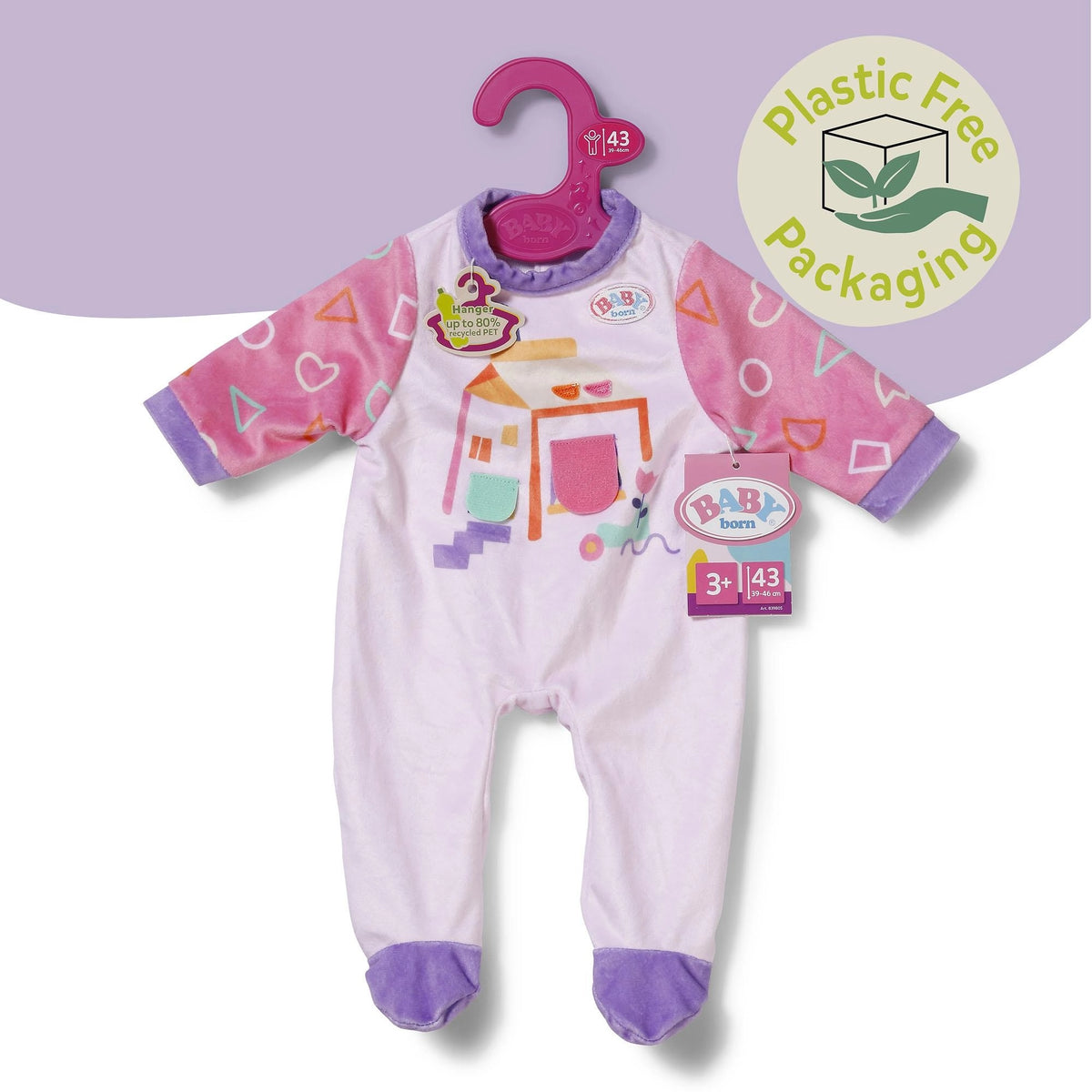 Baby Born Romper - Lucky 43cm Outfit