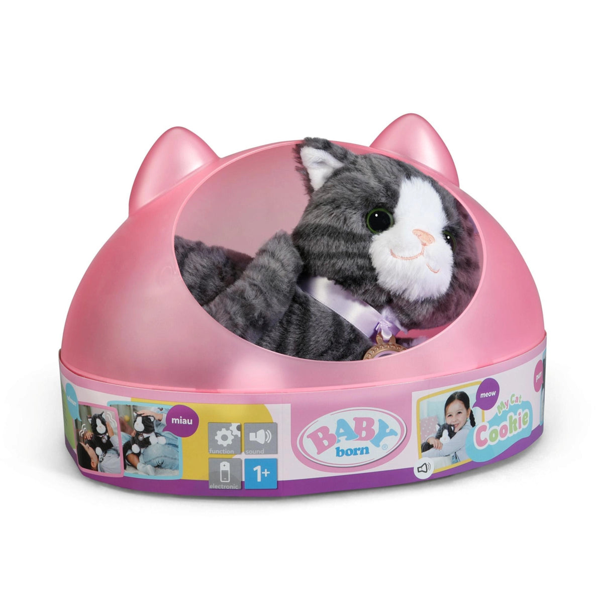 BABY born My Cat Cookie Interactive Pet Kitten