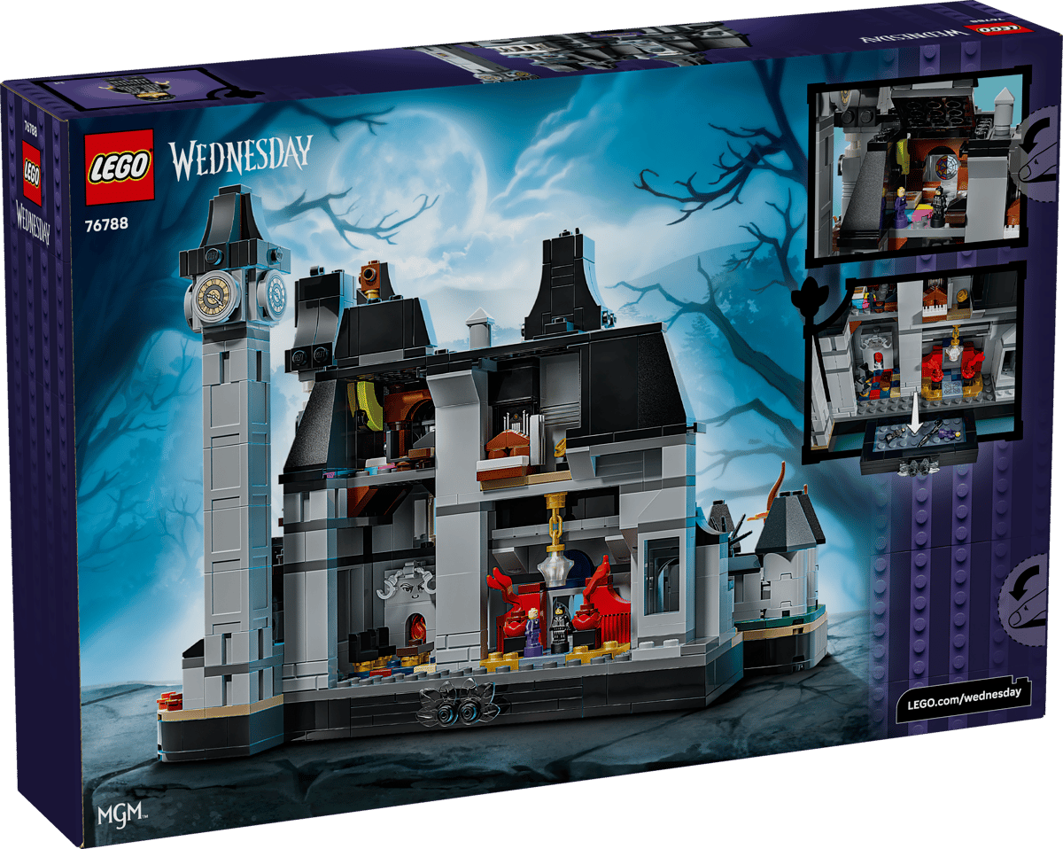 LEGO 76788 Wednesday Nevermore Academy