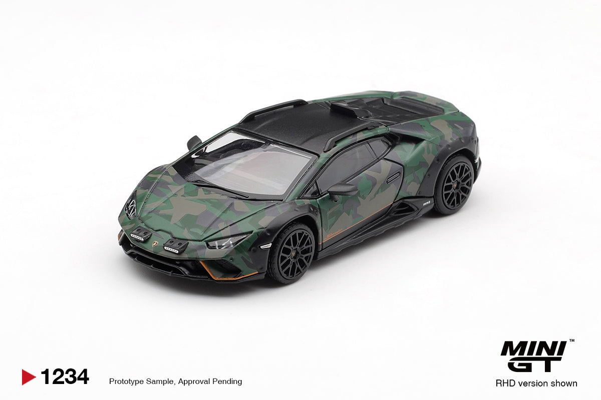 Mini GT Lamborghini Huracan Sterrato All-Terrain 1:64 Die Cast Model Set