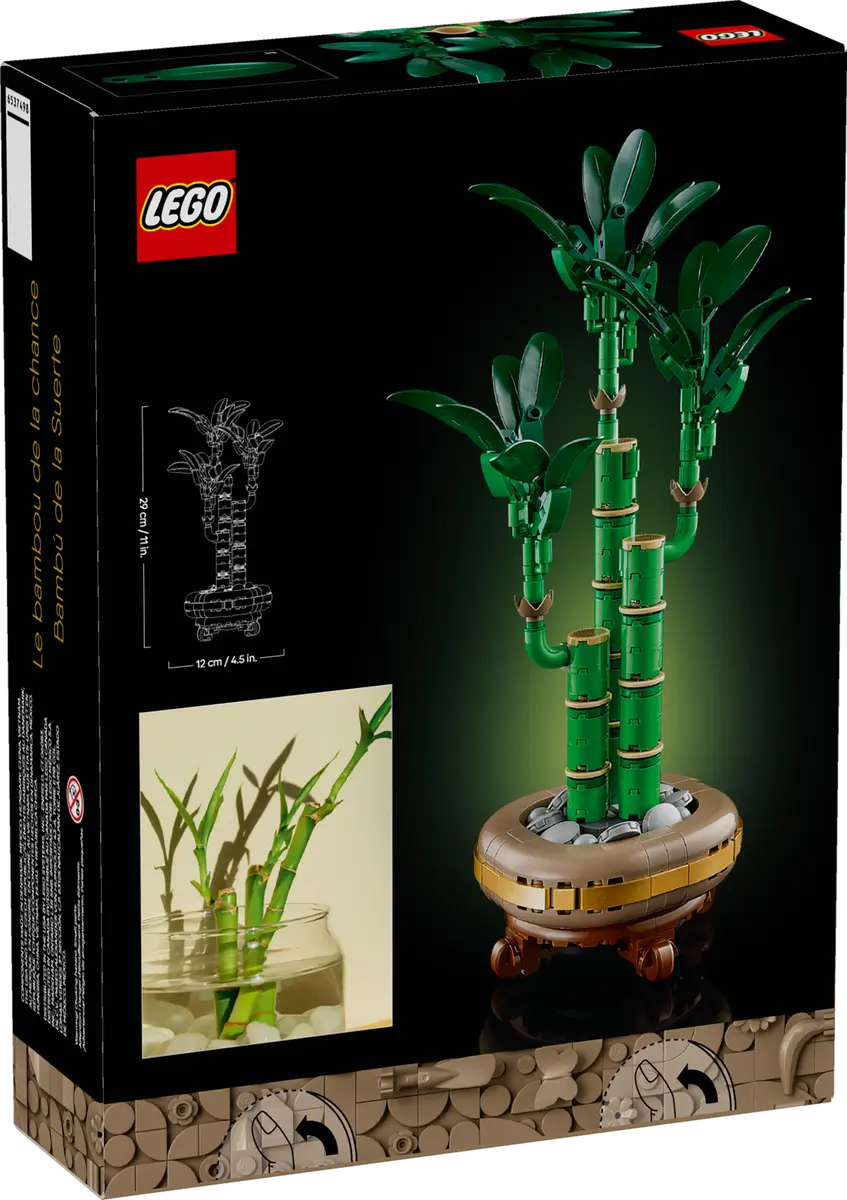 LEGO Botanical Collection 10344 Flowers Lucky Bamboo