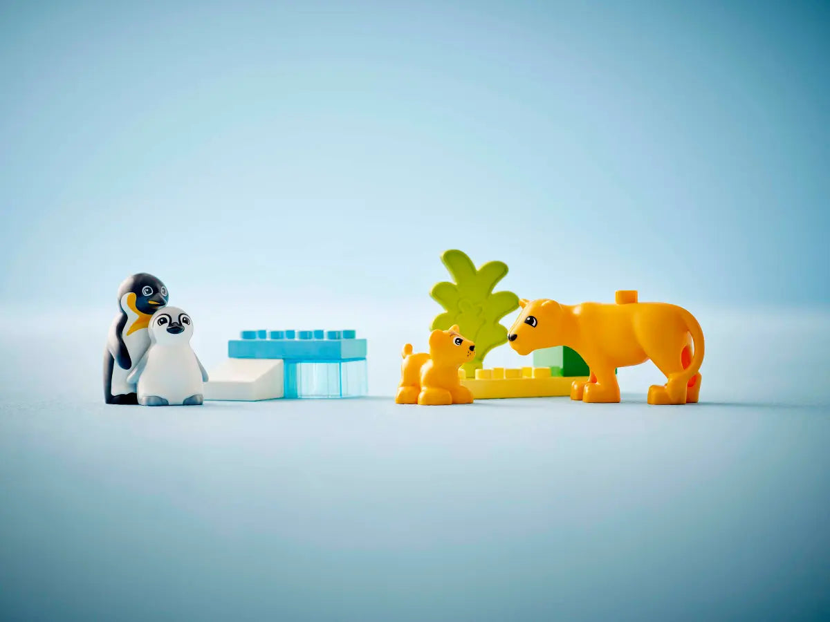 LEGO Duplo 10442 Wild Animal Families: Penguins & Lions