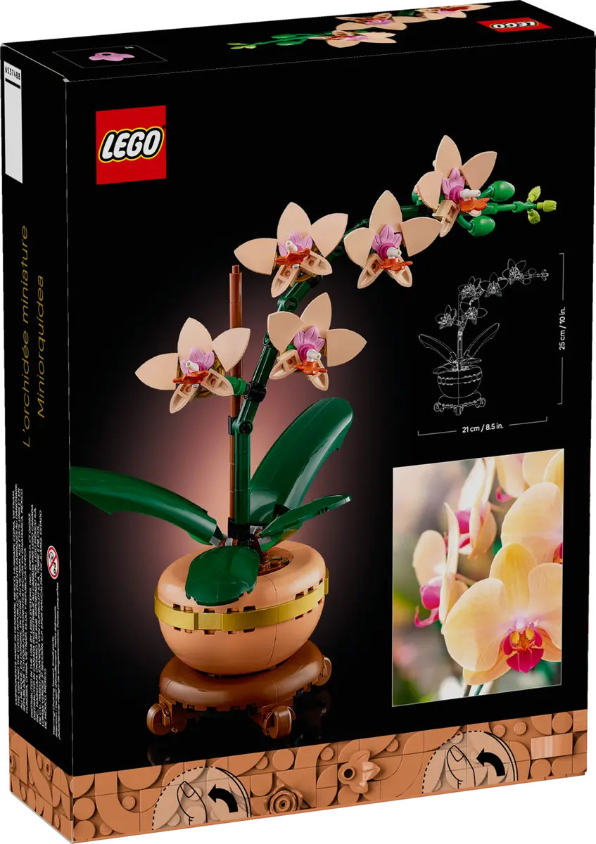 LEGO Botanical Collection 10343 Flowers Mini Orchid