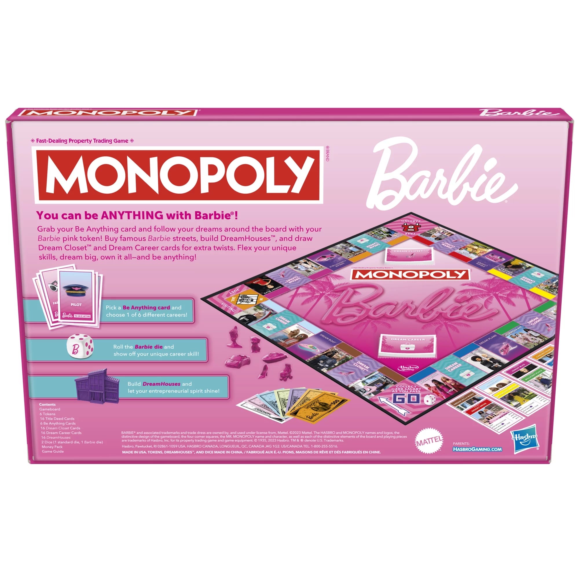 Monopoly Barbie Game