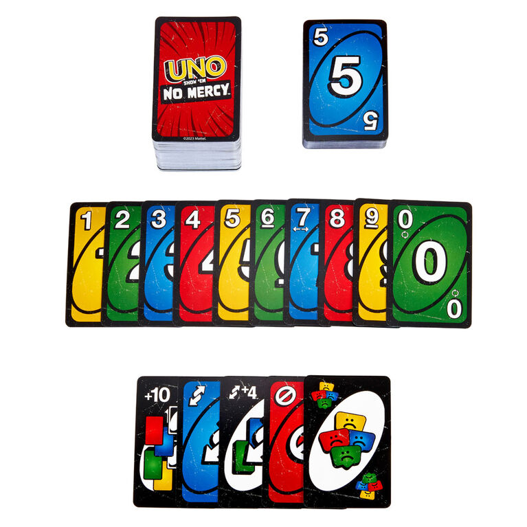 UNO Show Em No Mercy Card Game