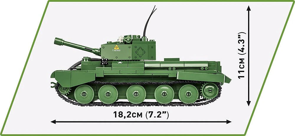 Cobi 2269 Cromwell Mk IV 1:35 Scale Set