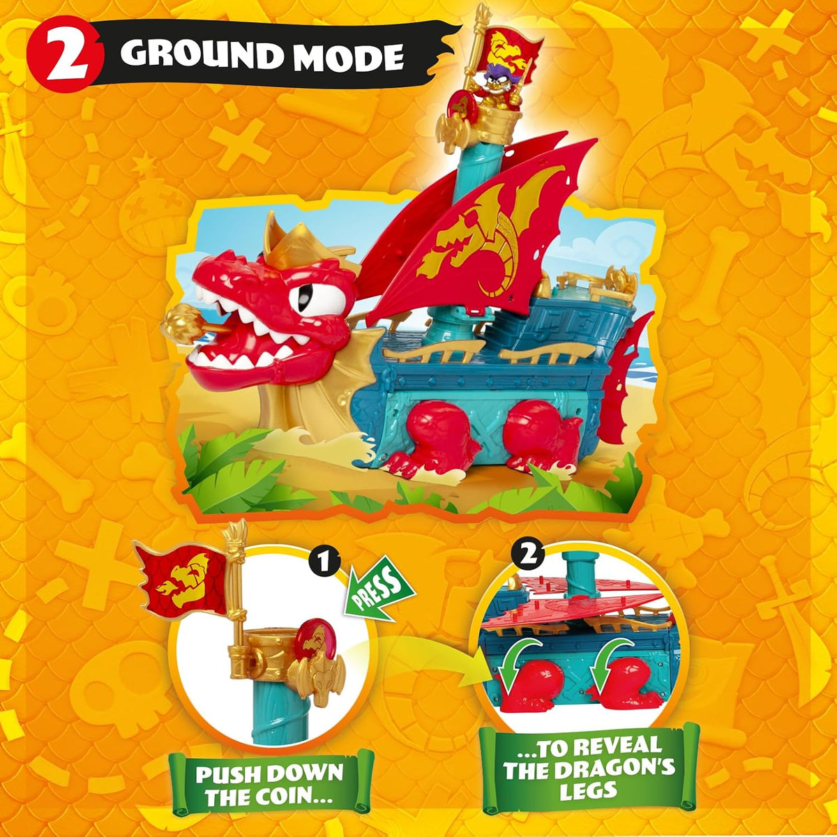 Super Things Piratix Dragon Ship