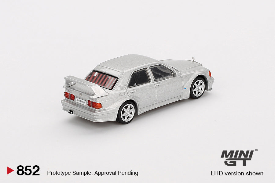 Mini GT Mercedes-Benz 190E 2.5-16 Evolution II Astral Silver 1:64 Die Cast