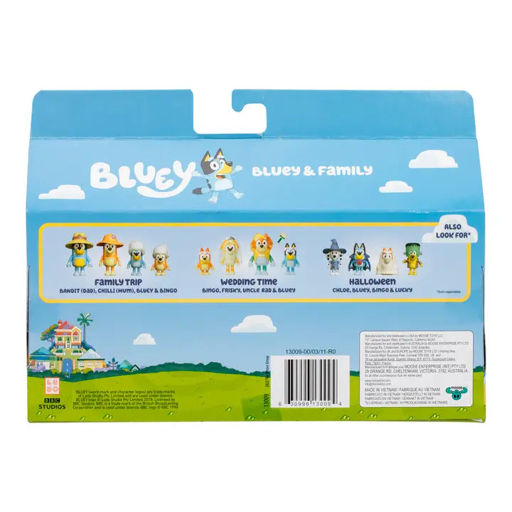 Bluey 4 Figure Pack Assortment Series 13