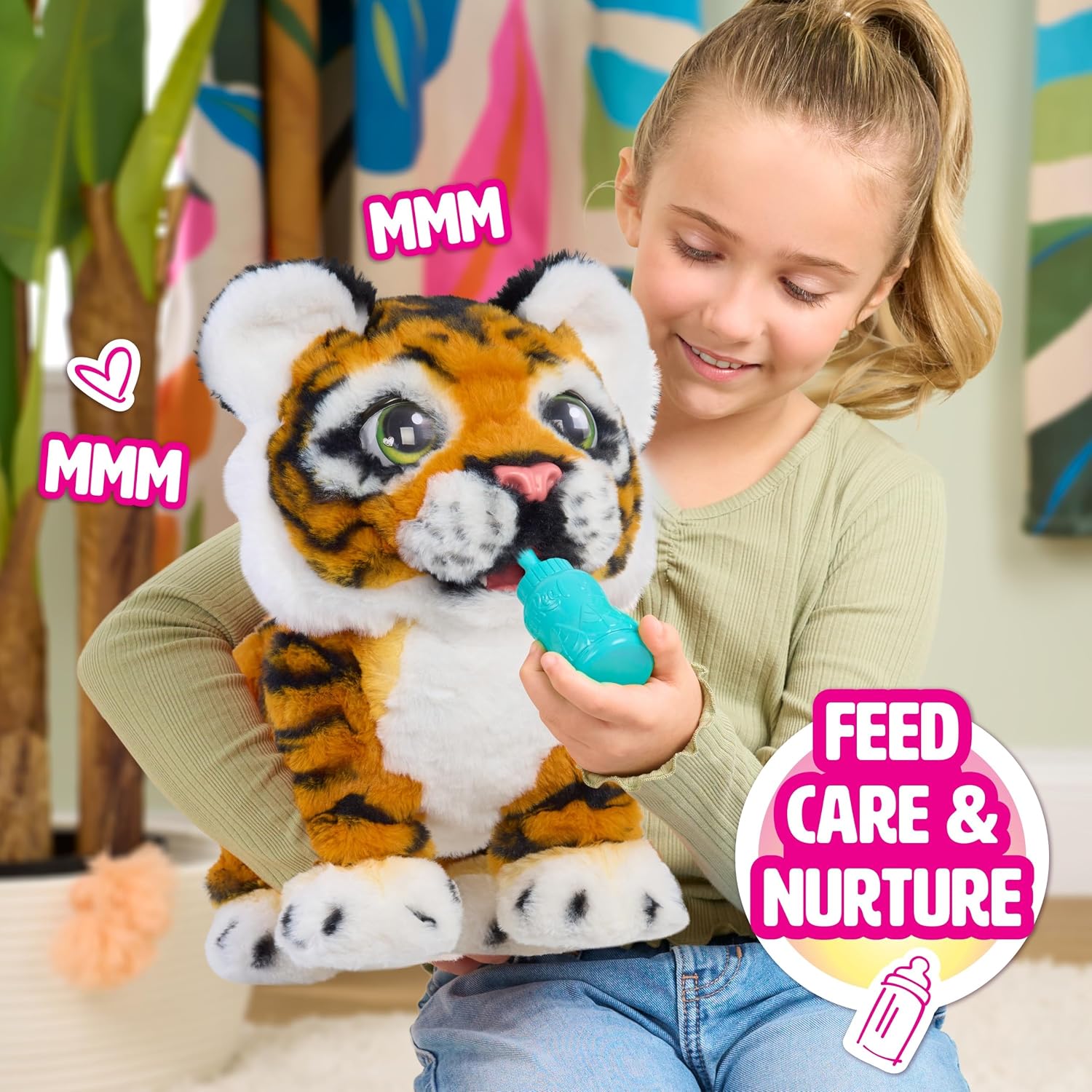 FurReal Gabby Grow & Roar Tiger Interactive Plush Toy