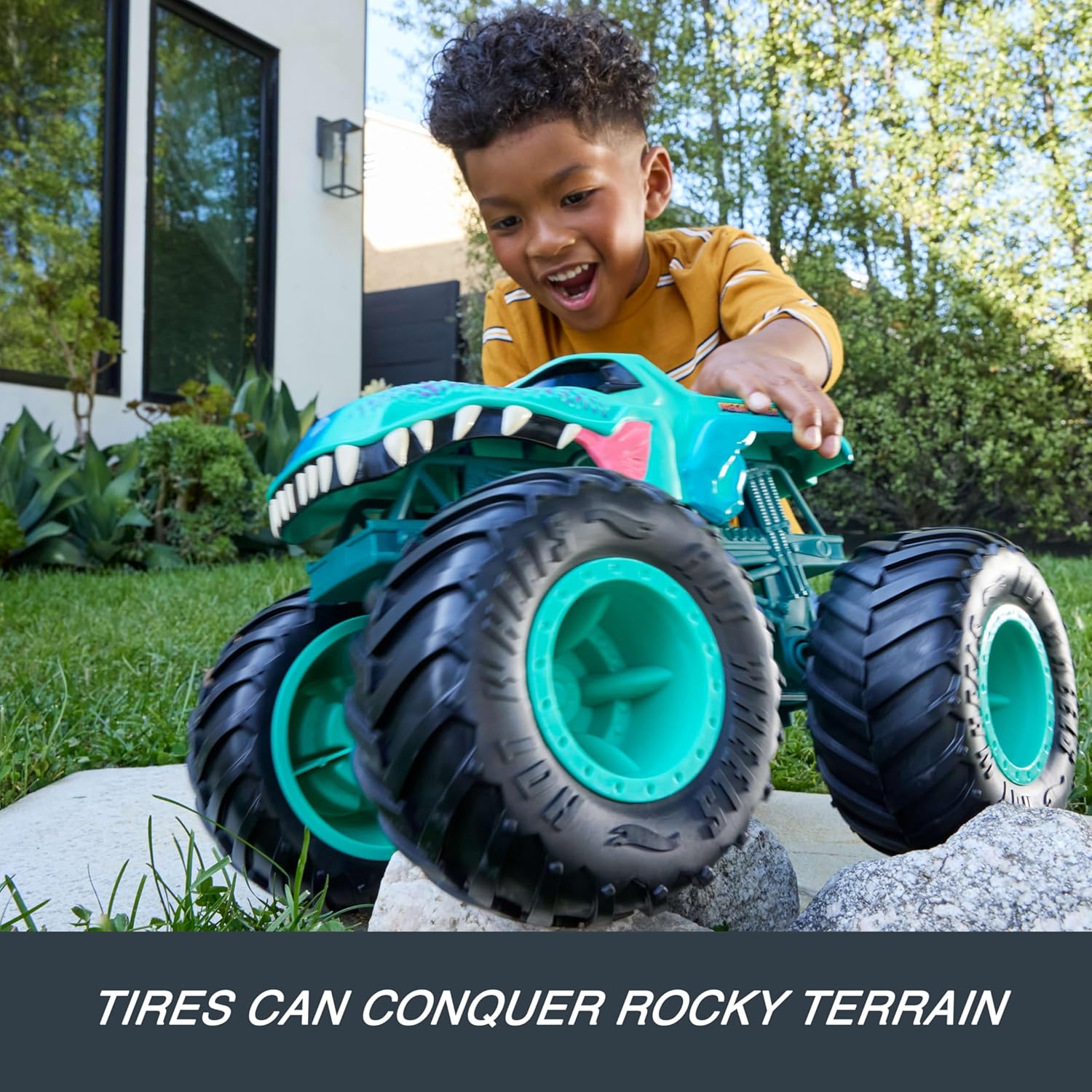 Hot Wheels Monster Trucks Colossal Mega-Wrex Toy Truck