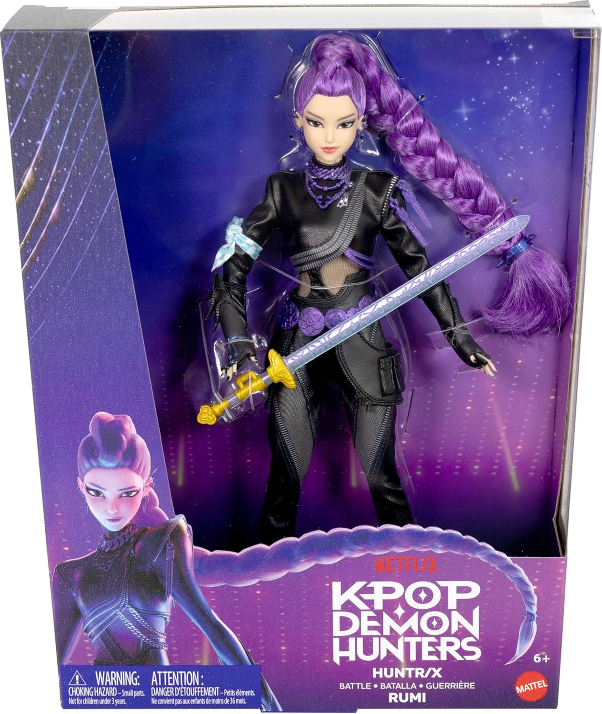 K-Pop Demon Hunters HUNTR/X Battle Rumi Doll