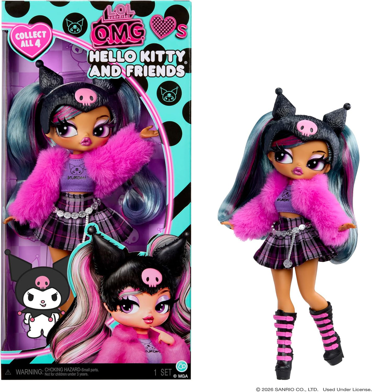L.O.L. Surprise Hello Kitty Kuromi Fashion Doll
