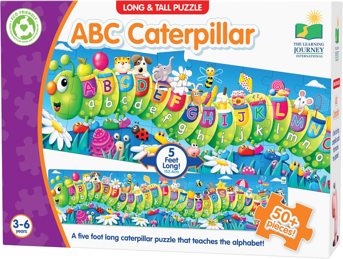 Long & Tall Puzzle - ABC Caterpillar